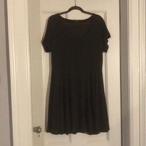 Black casual dress